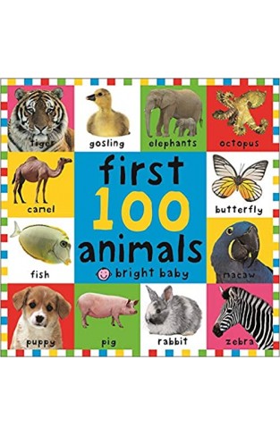 First 100 Animals (Bright Baby First 100) Hardcover